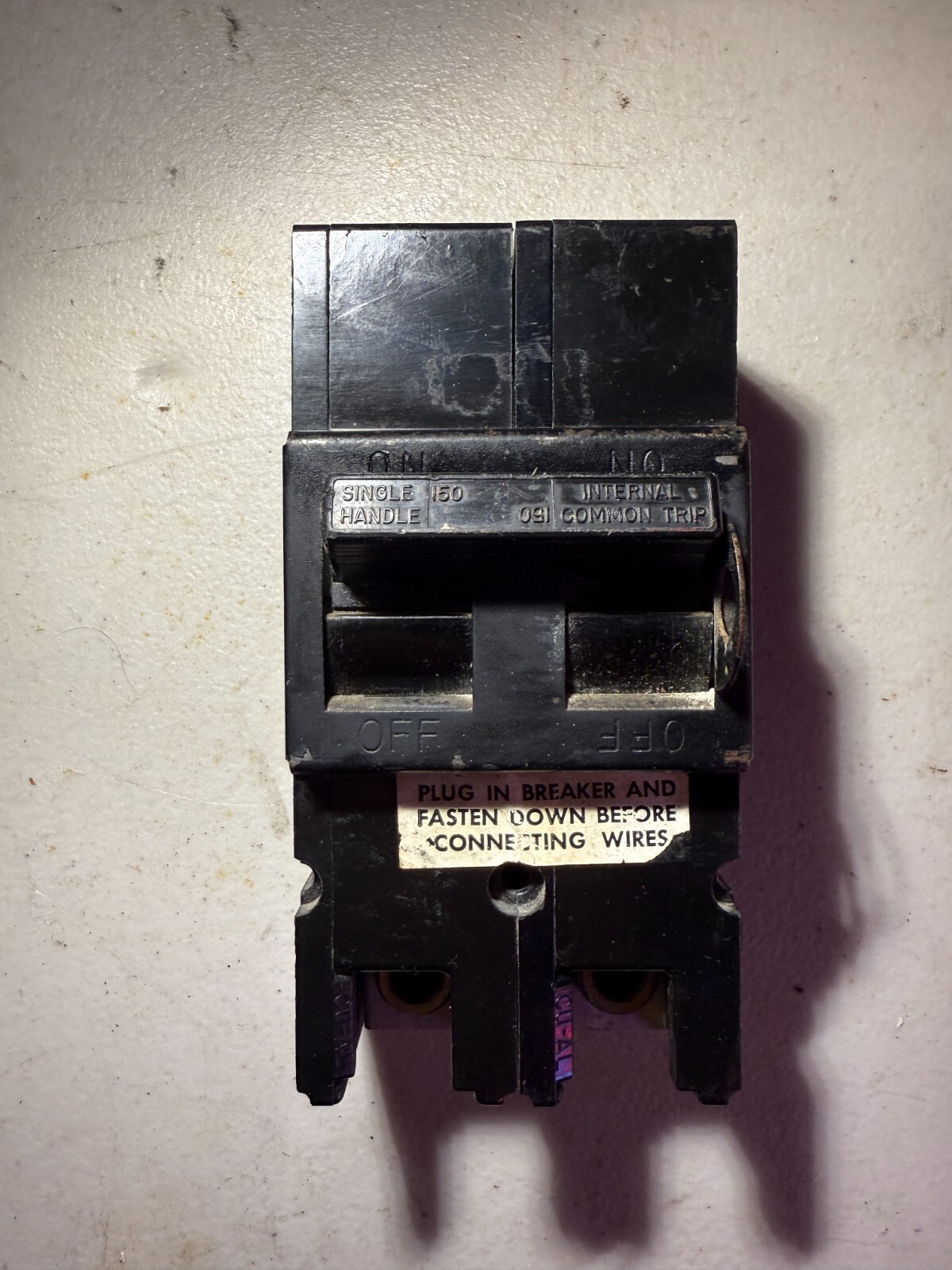 Zinsco Challenger QFP2150 2 Pole 150 Amp Type QFP Circuit Breaker. QFP24150