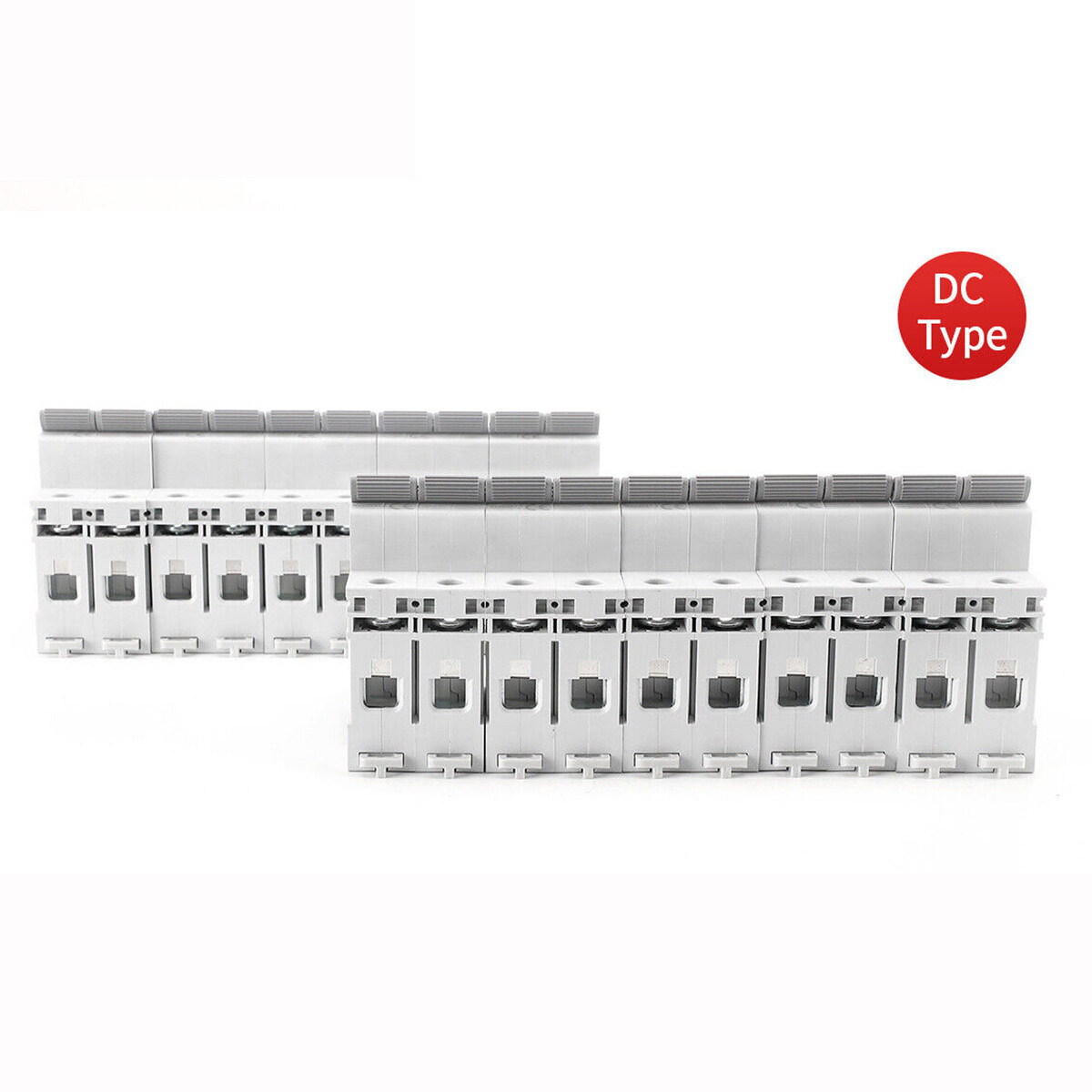 GEYA 10PCS PV DC 2P Mini Circuit Breaker MCB 6 10 16 25 32 40 50 63 80 100 125A