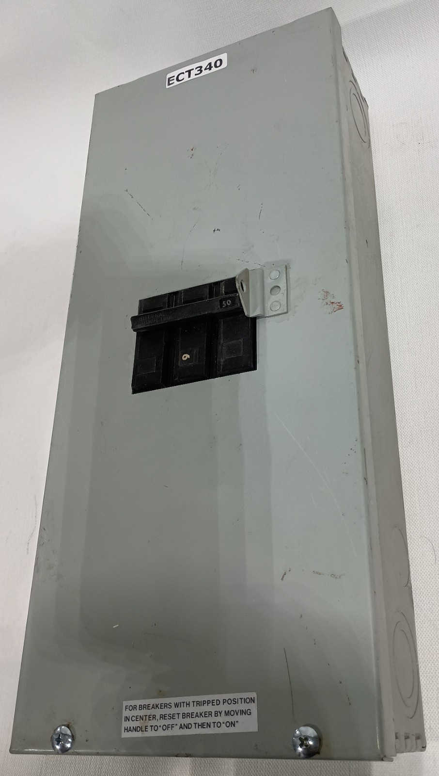 50A Breaker Disconnect Indoor Three Phase Crouse-Hinds TQL32050 E13207 LP00306 M