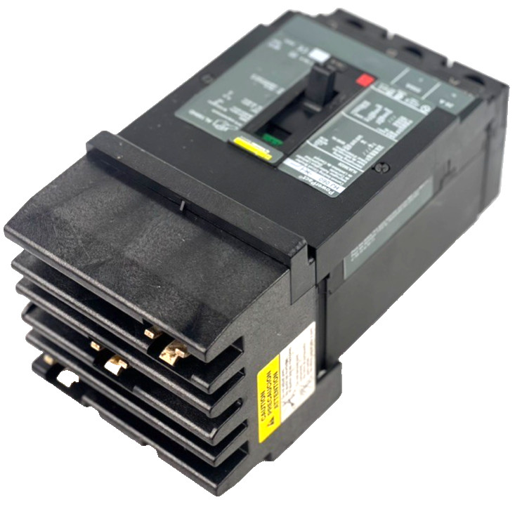 Square D HJA36020 20 Amp 3-Pole I-Line Circuit Breaker 480V 65K — WEAR READ