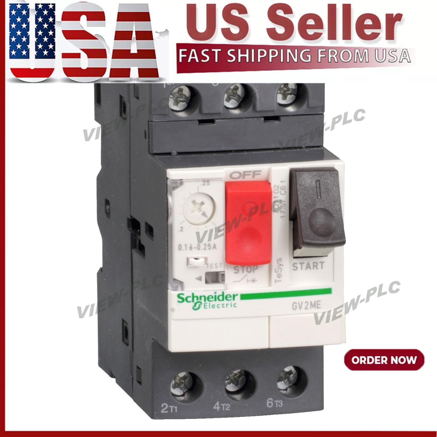 NEW Schneider GV2ME07 Circuit breaker-thermal-magnetic 1.6..2.5A 1PC IN BOX