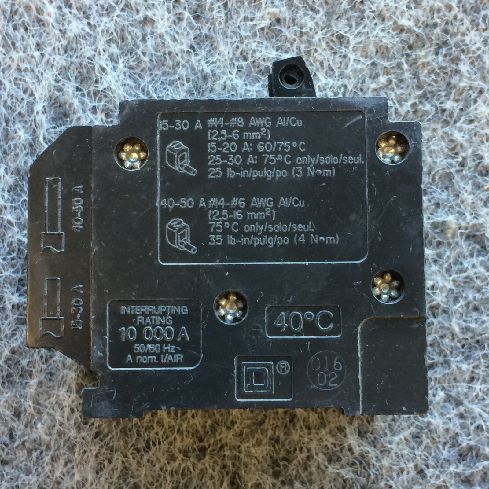 Square D HOMT2020230CP Square D Homeline Double Pole HOMT2020230 CP Warranty