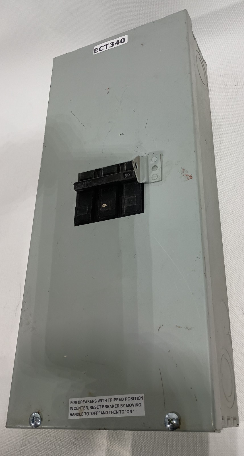 50A Breaker Disconnect Indoor Three Phase Crouse-Hinds TQL32050 E13207 LP00306 M
