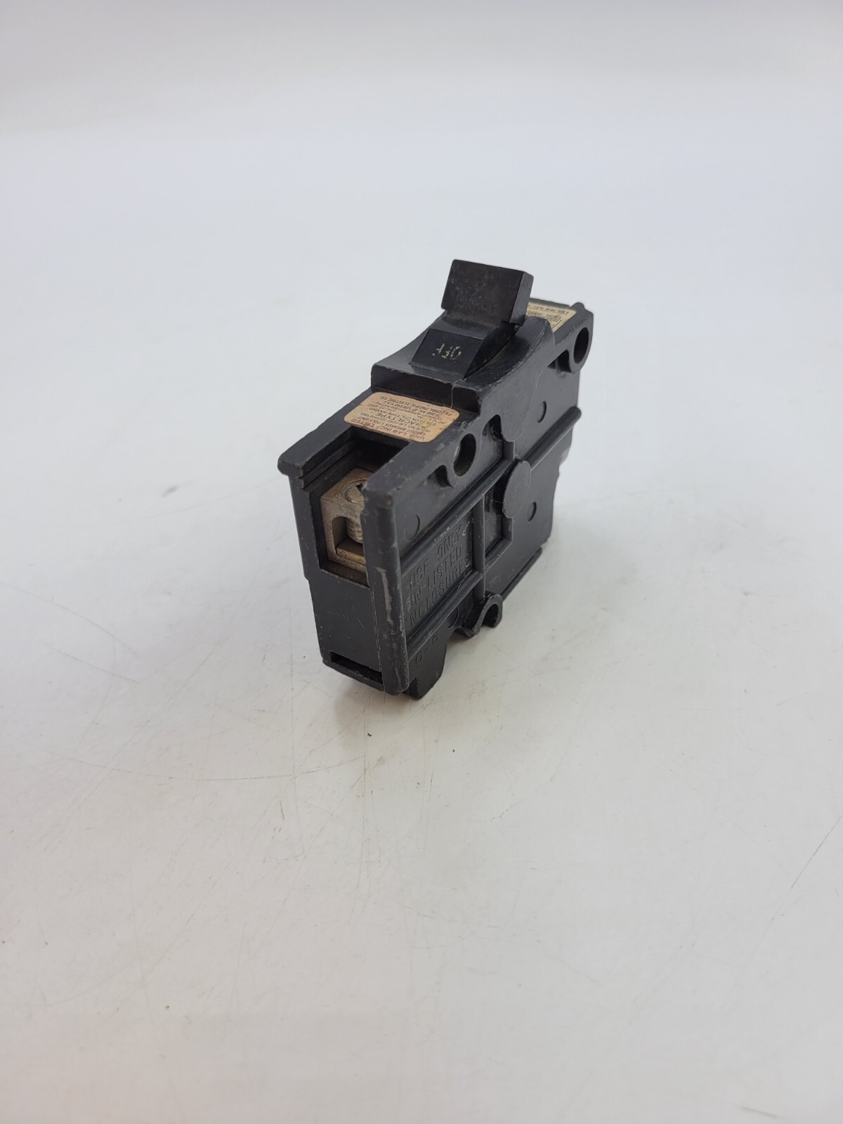 Federal Pacific NC115 Stab-Lok Circuit Breaker 15A 120/240VAC 1P 1PH Type NASWD