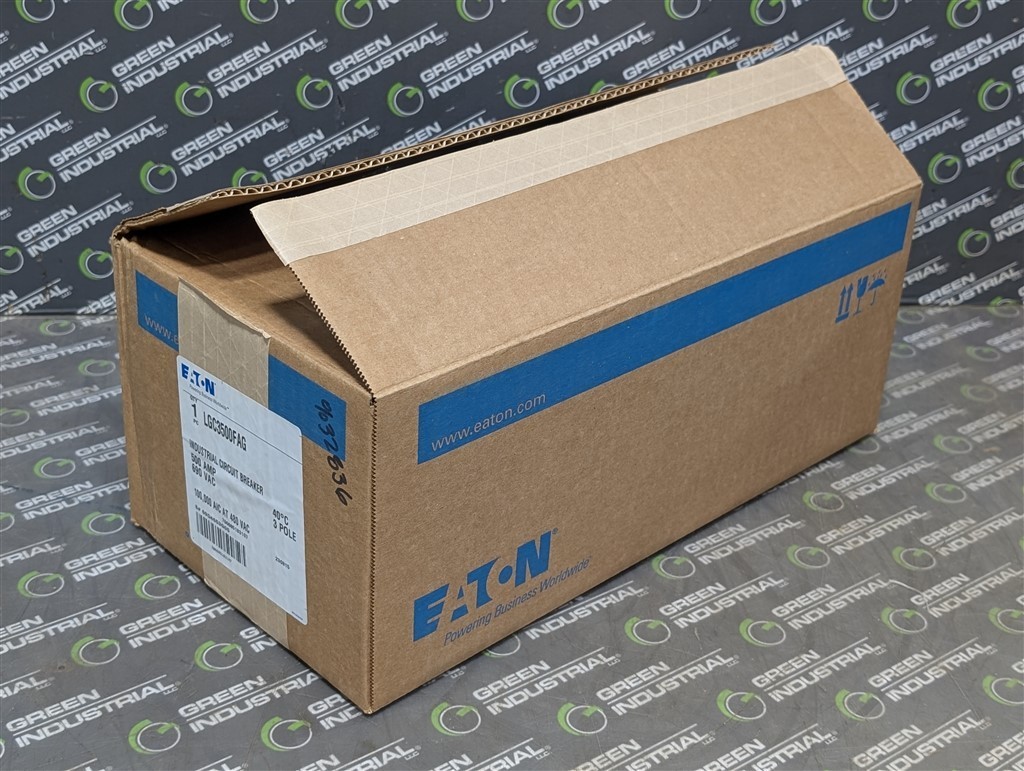 NEW EATON L630C 500A LGC3500FAG Circuit Breaker 690VAC 100k AIC@480VAC 600AFrame
