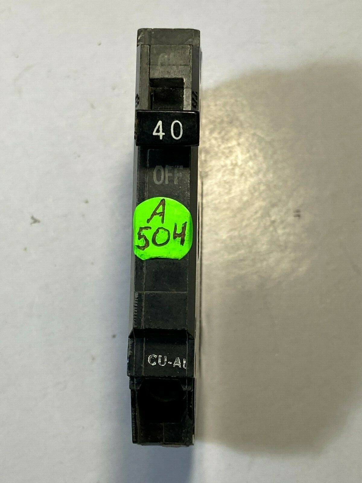 General Electric GE THQP140 TQP140 1-Pole 40-Amp Circuit Breaker USED TESTED OK