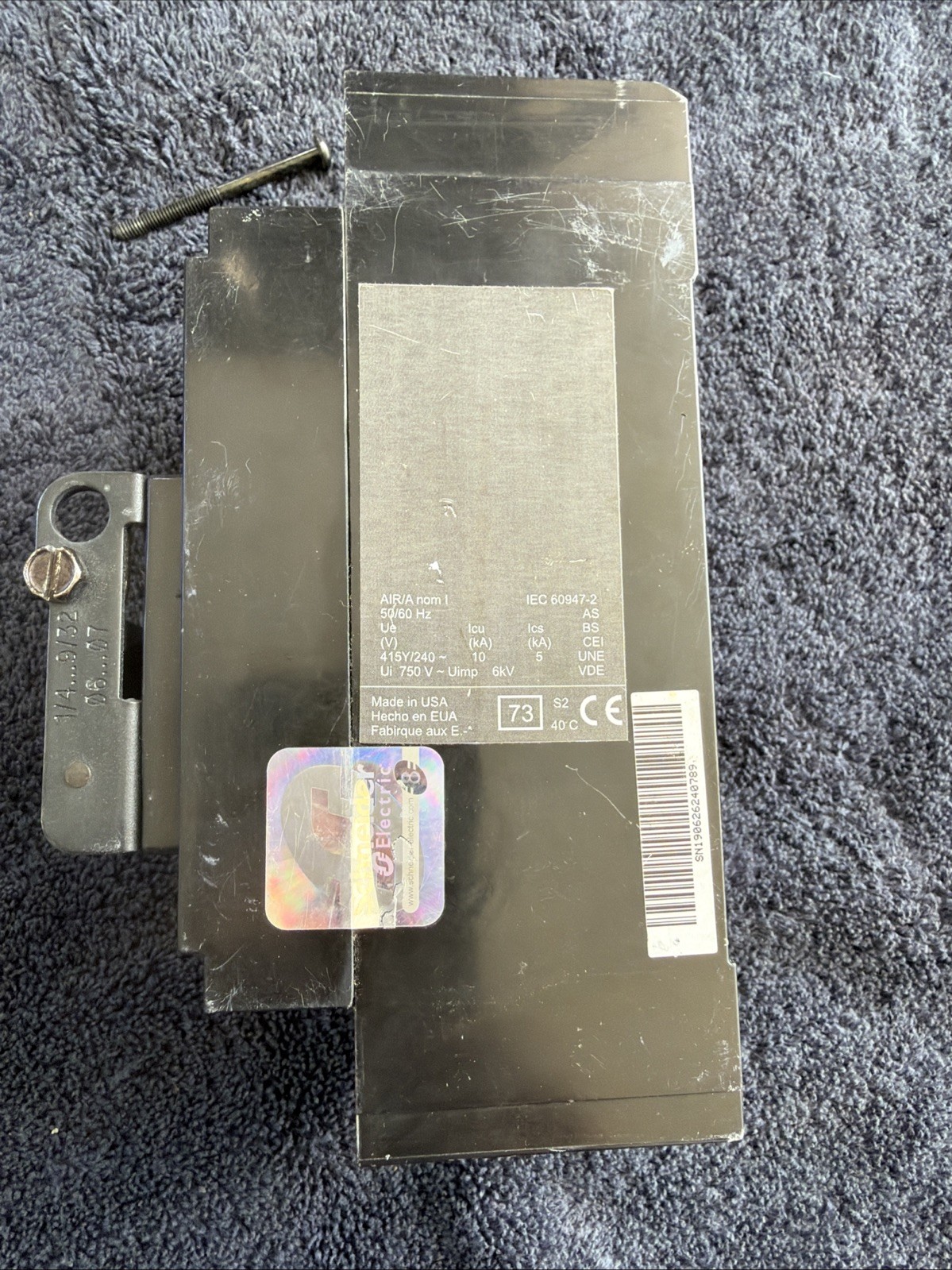 Square D Power Pact QB200 QBP22200TM 200 Amp 2 Pole Circuit Breaker New