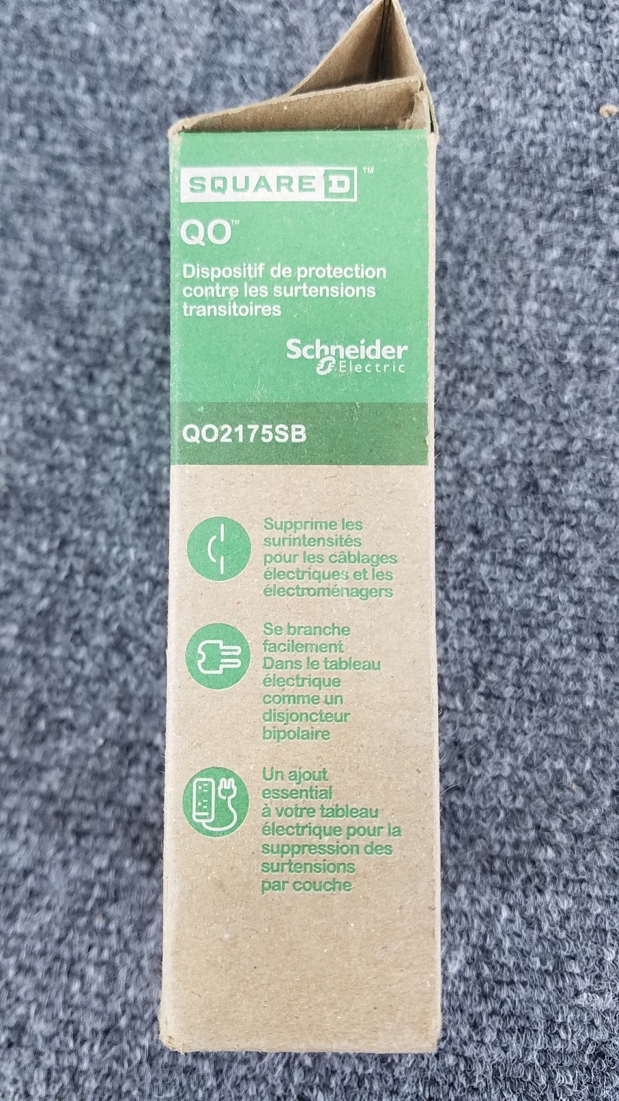 Square D by Schneider Electric SPD QO Surge Protective Device New #QO2175SB