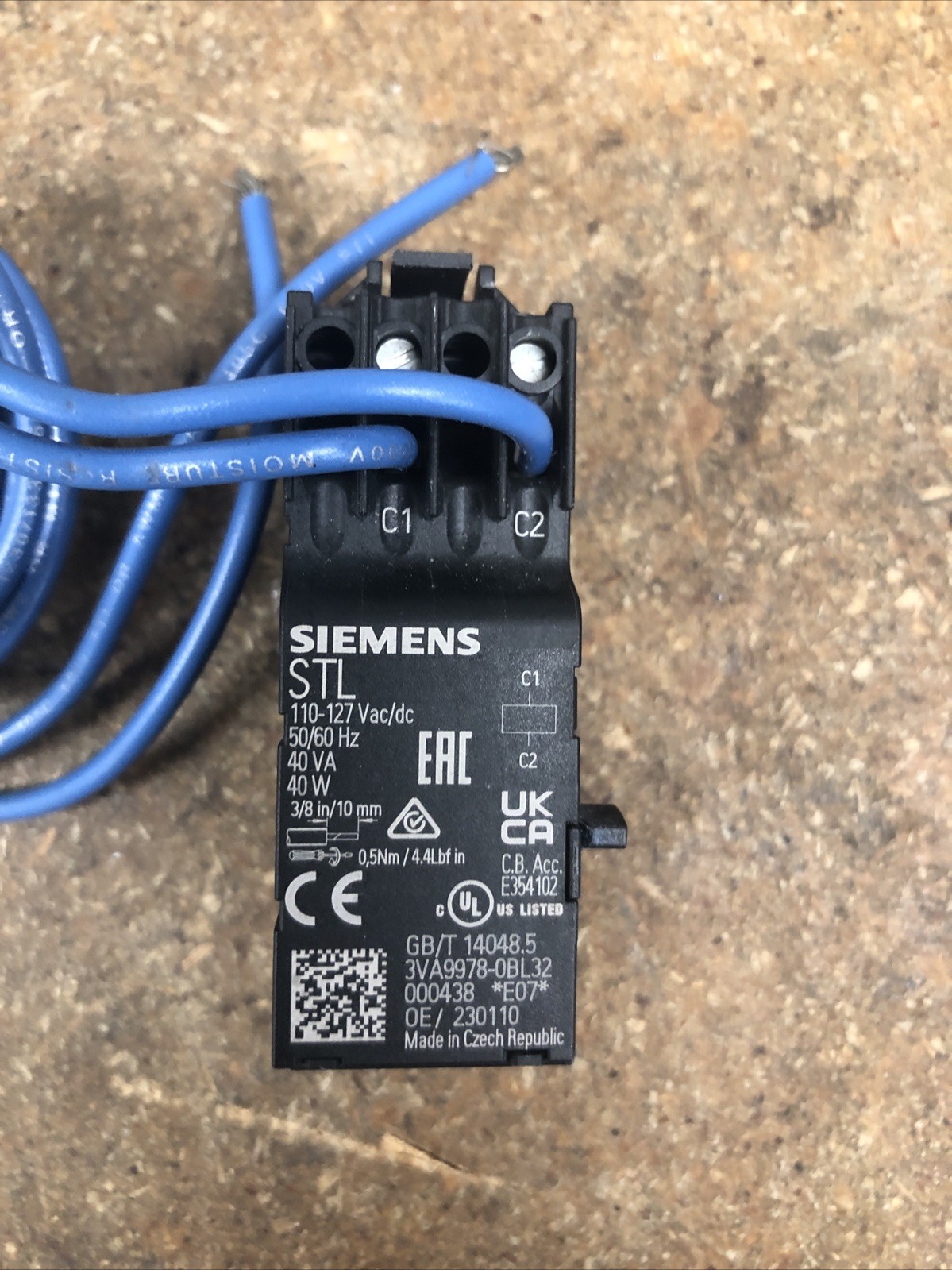 🔥Siemens 3VA9978-0BL32 Shunt Trip Release, 110-127 V AC/DC**New Pullout**
