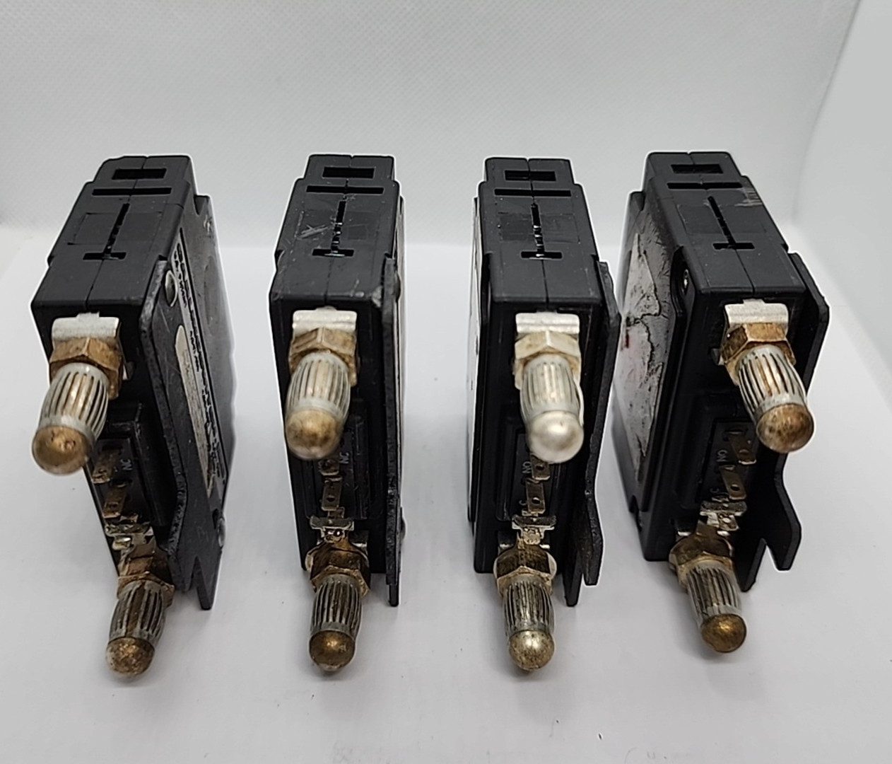 4x CARLING CTI-X0-12-003-A71-MJ 50A 80V BULLET STYLE CIRCUIT BREAKER[MG5-4