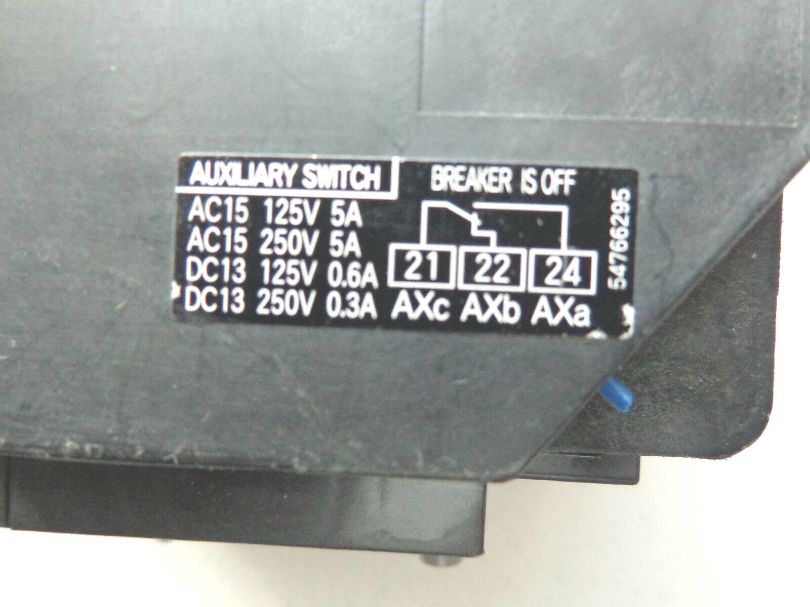 Fuji Electric Circuit Breaker FA EL EG32AC 10AMP