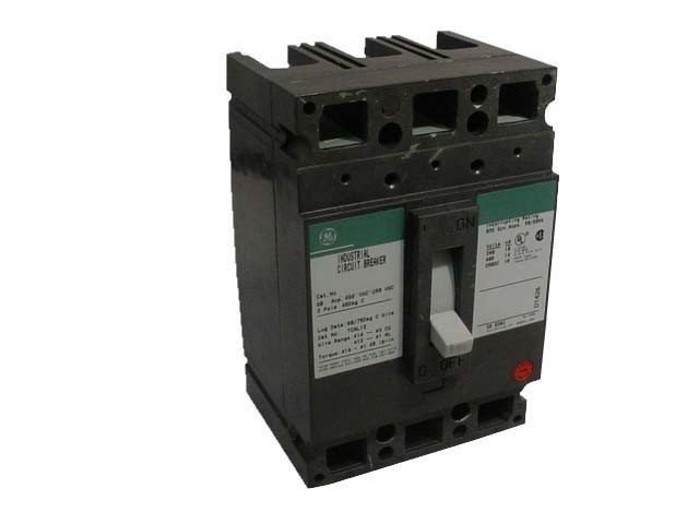 GE TED134125 N 125A 480V 3P USED