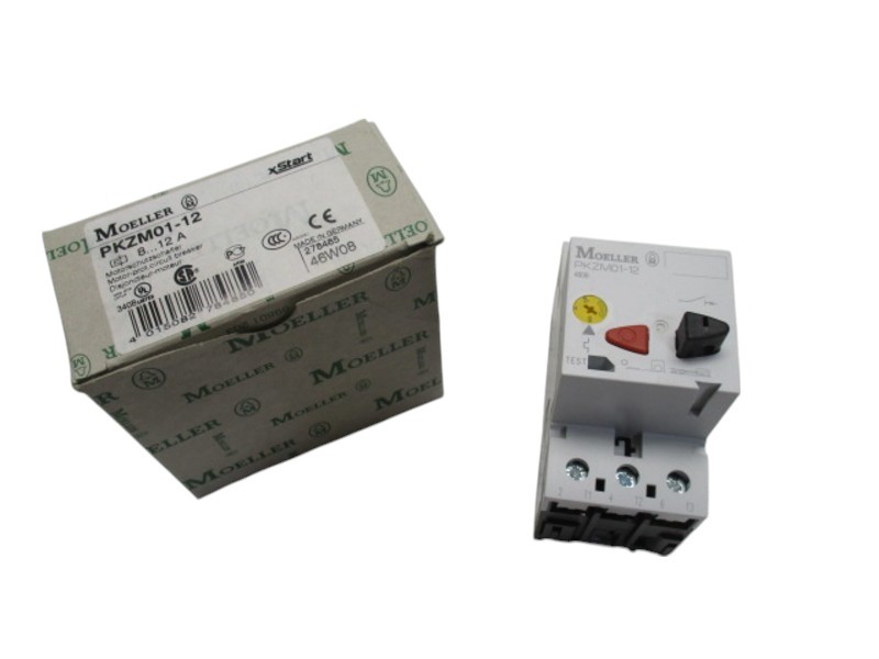 KLOCKNER MOELLER PKZM01-12 MOTOR PROTECTOR CIRCUIT BREAKER 8-12A NSMP
